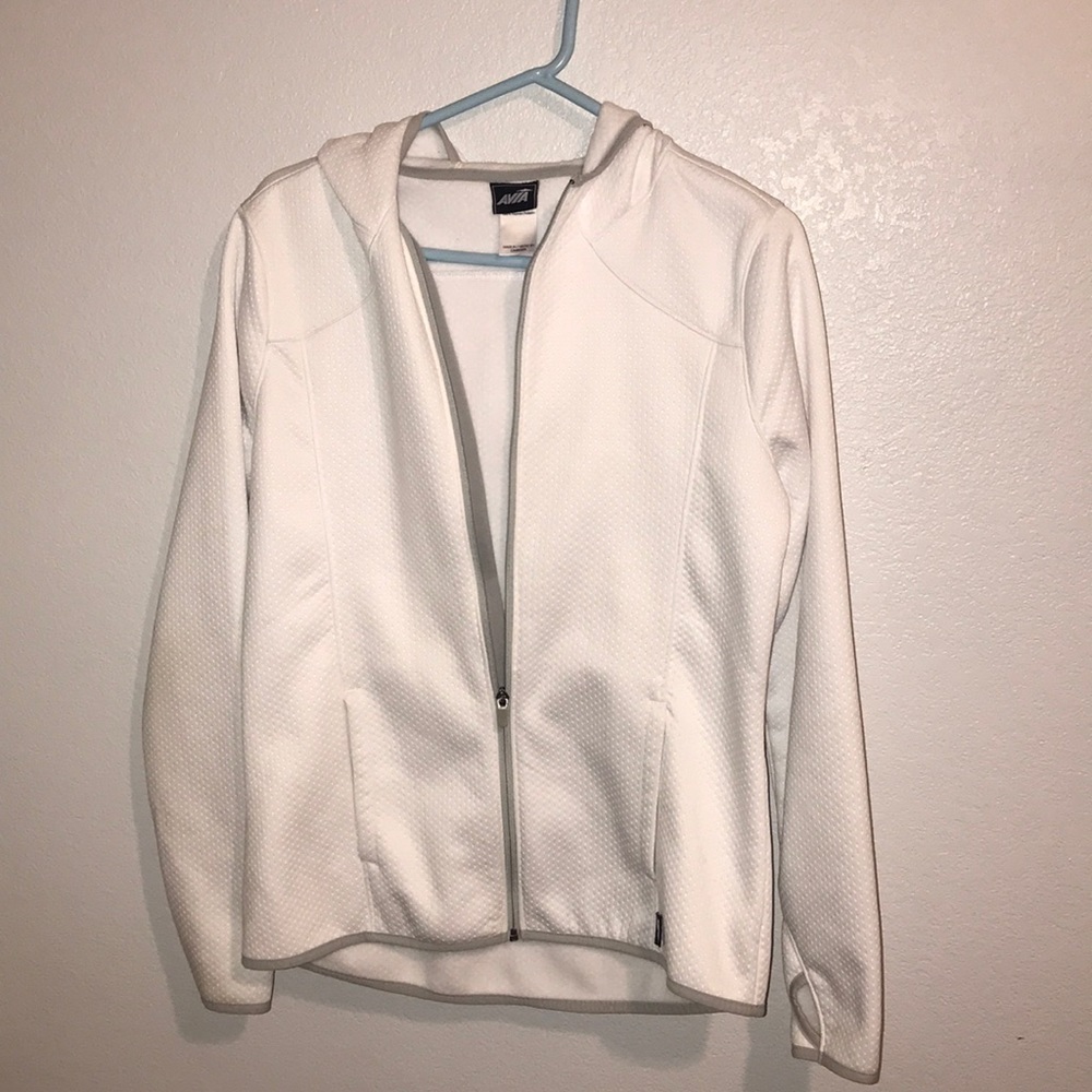Super warm white jacket